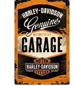 Harley-davidson reclamebord genuine garage, Ophalen of Verzenden, Nieuw