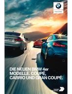 2017 BMW 4 SERIE BROCHURE DUITS, Nieuw, BMW, Author