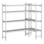 GGM Gastro | Aluminium stellingset - L-vorm - |, Verzenden, Nieuw in verpakking