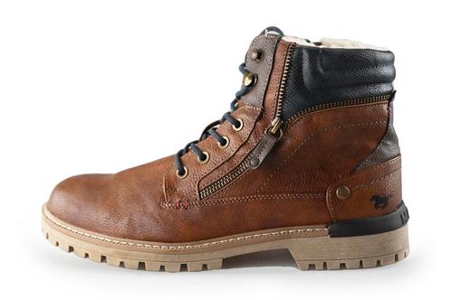 Mustang Veterboots in maat 43 Bruin | 10% extra korting, Kleding | Dames, Schoenen, Bruin, Zo goed als nieuw, Overige typen, Verzenden