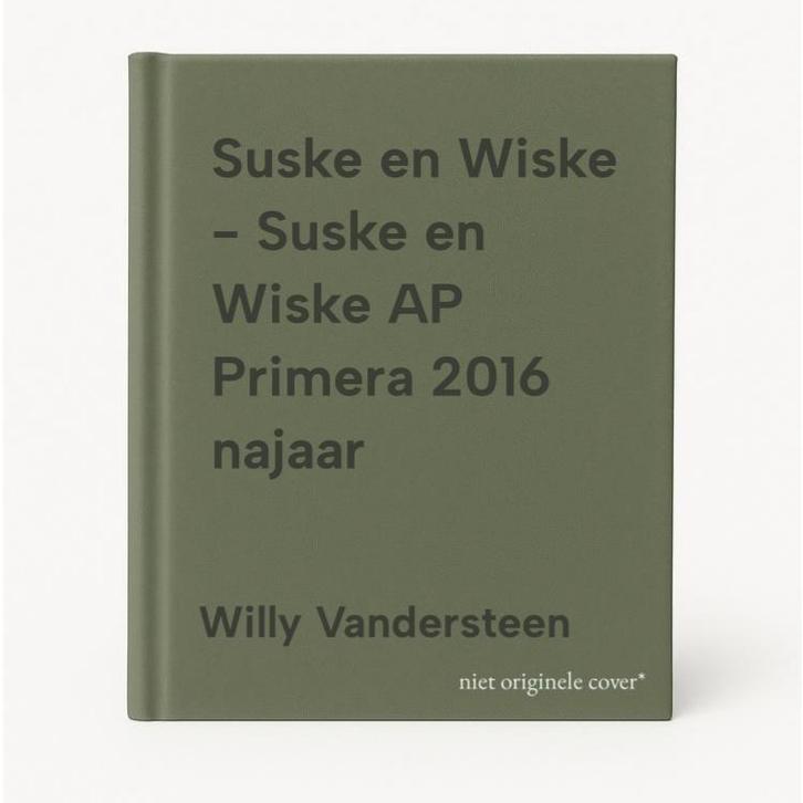 Suske en Wiske - Suske en Wiske AP Primera 2016 najaar, Boeken, Overige Boeken, Zo goed als nieuw, Verzenden