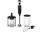 Bosch MSM67160 ErgoMixx - Staafmixerset - 750W - Zwart, Verzenden, Zo goed als nieuw