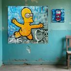 Moabit - Homer Simpson X Nevermind /Diptych/ XL, Antiek en Kunst