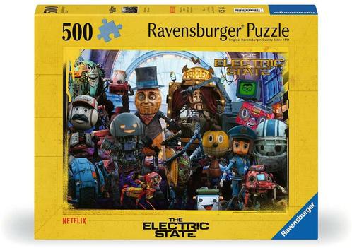 The Electric State Puzzel (500 stukjes) | Ravensburger -, Hobby en Vrije tijd, Denksport en Puzzels, Nieuw, Verzenden