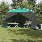 vidaXL Tenten met dak Zeegroen 380 x 380 x 225 cm Polyester, Caravans en Kamperen, Tenten, Verzenden, Nieuw