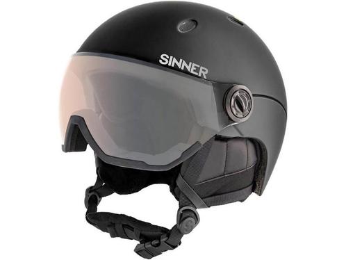 Sinner Titan Visor Trans+ Skihelm Met Vizier 2023 | Orange, Huis en Inrichting, Woonaccessoires | Overige, Nieuw, Verzenden