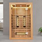 Infraroodcabine / Sauna Kiruna - 120x105x190 cm - Incl. LED, Verzenden, Nieuw