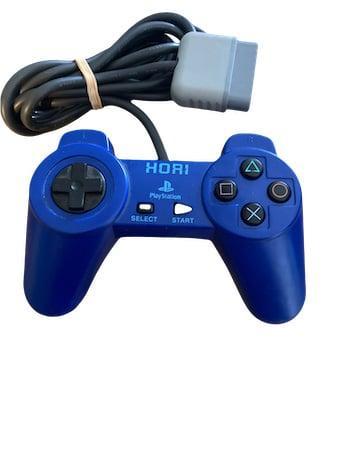 PS1 Hori Controller Blauw (PS1 Accessoires) (Playstation 1), Spelcomputers en Games, Spelcomputers | Sony PlayStation 1, Zo goed als nieuw