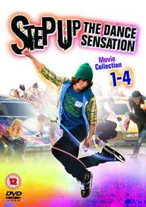 Step Up 1-4 DVD (2012) Briana Evigan, Fletcher (DIR) cert 12, Cd's en Dvd's, Dvd's | Overige Dvd's, Zo goed als nieuw, Verzenden