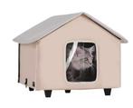 Verwarmd Kattenhuis Buiten –Waterdicht, Thermostaat en Kusse, Dieren en Toebehoren, Kattenmanden, Verzenden, Nieuw