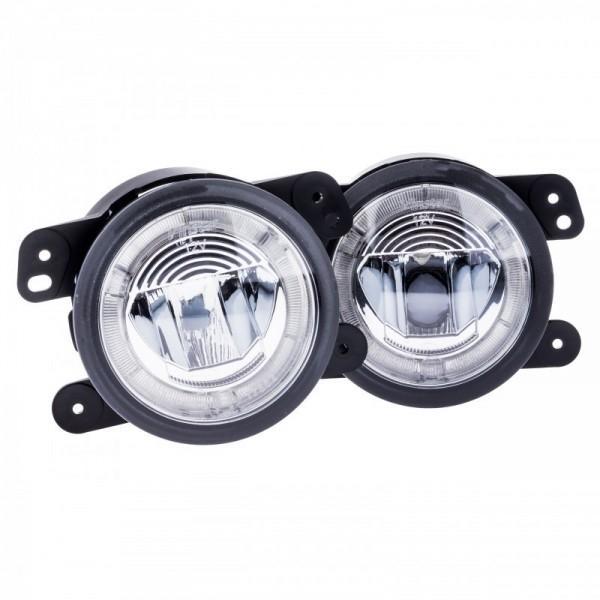 Mistlampen JEEP Wrangler JK TJ LJ (2007-2017) FULL LED, Auto-onderdelen, Overige Auto-onderdelen, Ophalen of Verzenden