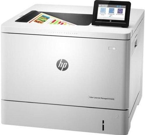 HP - clj managed e55040dn (3gx99a), Computers en Software, Printers, Ingebouwde Wi-Fi, Kleur printen, Zo goed als nieuw, Printer