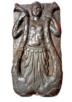 Reliëf, figura mitologica, XVI Secolo - 40 cm - Hout