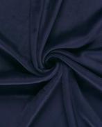 Velvet Fleece Brushed Marine Blauw, Nieuw, Blauw