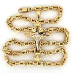 Handmade - Halsketting - 55.9 g - 18 karaat Geel goud, Sieraden, Tassen en Uiterlijk, Kettingen, Nieuw