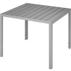 Aluminium tuintafel Maren met in hoogte verstelbare poten 90, Tuin en Terras, Tuinsets en Loungesets, Verzenden, Nieuw