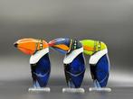Studio Habrat - Beeldje - Toucans (3) - fusing, Antiek en Kunst