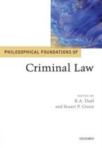 Philosophical Foundations Of Criminal Law 9780199673674, Verzenden, Gelezen, R. A. Duff