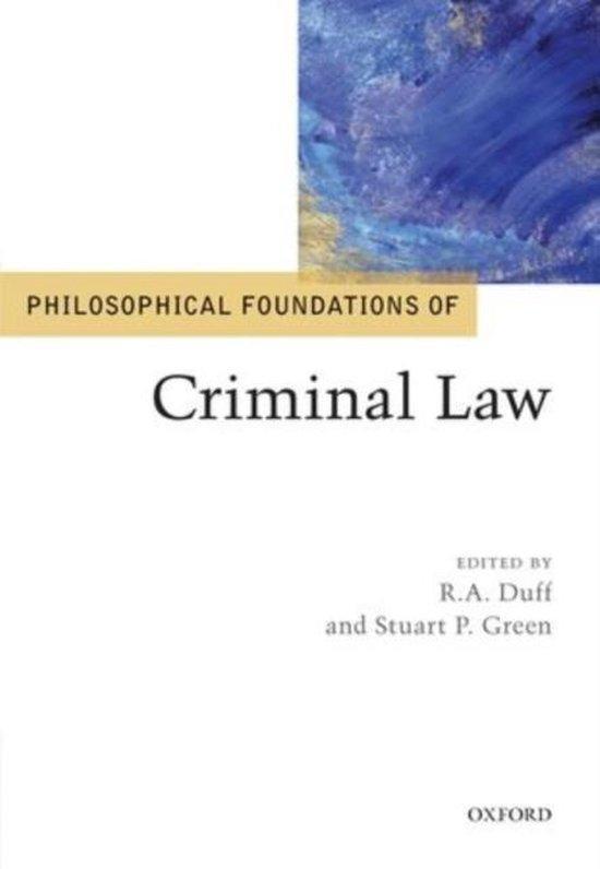 Philosophical Foundations Of Criminal Law 9780199673674, Boeken, Taal | Engels, Gelezen, Verzenden