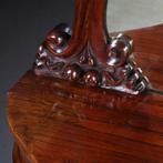 dressoir serpentine  shaped ca 1870 met losse spiege No6021, Antiek en Kunst, Antiek | Meubels | Kasten, Ophalen of Verzenden
