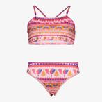Osaga meisjes bikini roze oranje met print maat 158/164, Verzenden, Nieuw