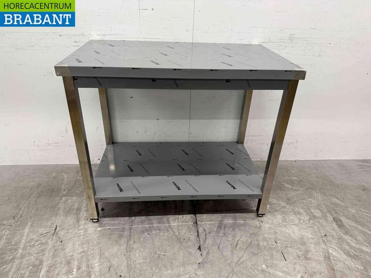 RVS Werktafel Tafel 100 x 60 x 86 cm Horeca, Zakelijke goederen, Horeca | Keukenapparatuur, Nieuw zonder verpakking, Ophalen of Verzenden