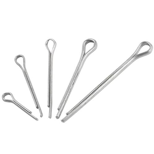 Splitpennen Set - Cotter Pin - Verzinkt - Roestvrij Staal -, Doe-het-zelf en Verbouw, IJzerwaren en Bevestigingsmiddelen, Nieuw