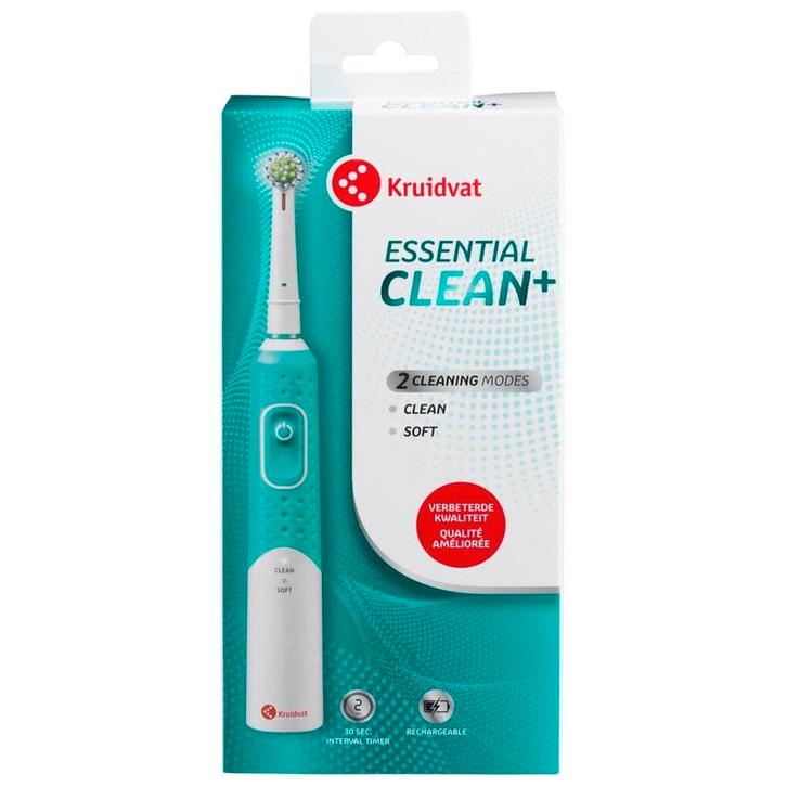 Kruidvat Essential Clean+ Elektrische Tandenborstel, Sieraden, Tassen en Uiterlijk, Uiterlijk | Mondverzorging, Nieuw, Verzenden