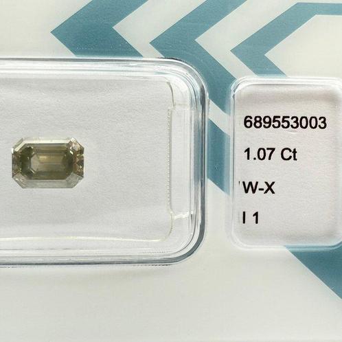 Zonder Minimumprijs - 1 pcs Diamant (Natuurlijk) - 1.07 ct -, Sieraden, Tassen en Uiterlijk, Edelstenen