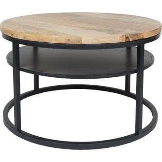 Salontafel Delhi Rond 43 x ø70 cm, Huis en Inrichting, Tafels | Salontafels, Nieuw, Verzenden