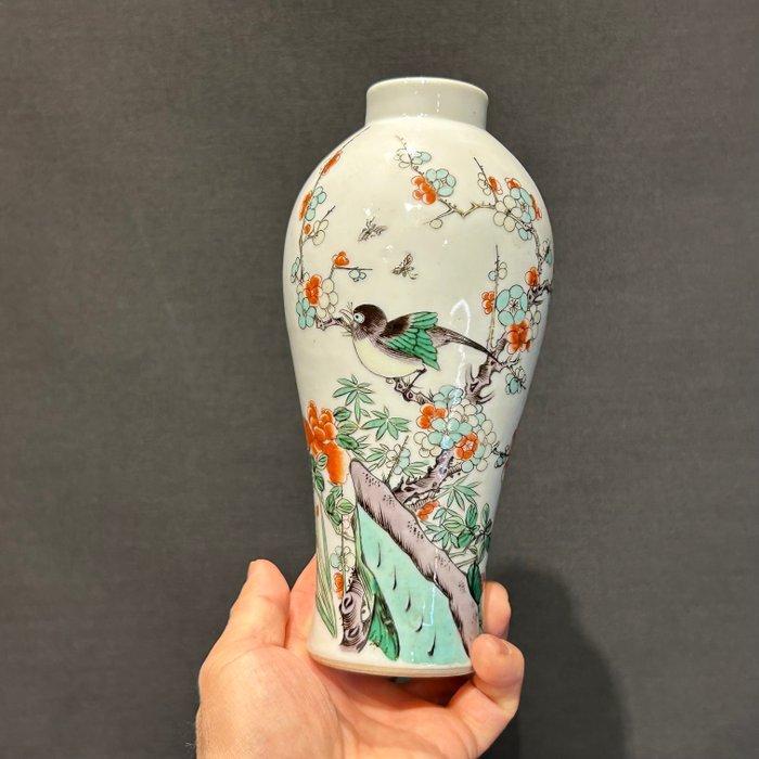 Vaas - Porselein - China - Qing Dynastie (1644-1911) (Zonder, Antiek en Kunst, Antiek | Overige Antiek