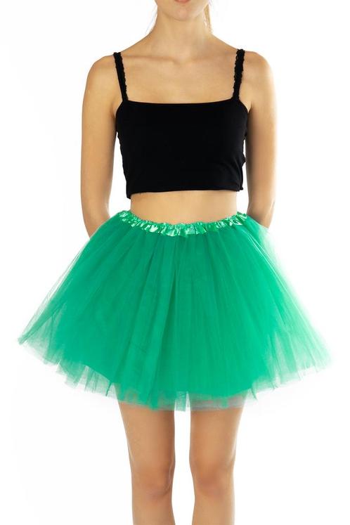KIMU® Tutu Turquoise Tule Rokje L XL XXL Blauw Groen Pettico, Kleding | Dames, Carnavalskleding en Feestkleding, Kleding, Nieuw