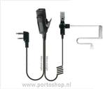 Security headsets voor o.a. kenwood, Motorola, Midland enz., Telecommunicatie, Portofoons en Walkie-talkies, Nieuw, Toebehoren