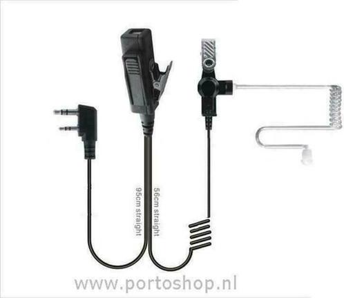 Security headsets voor o.a. kenwood, Motorola, Midland enz., Telecommunicatie, Portofoons en Walkie-talkies, Toebehoren, Nieuw