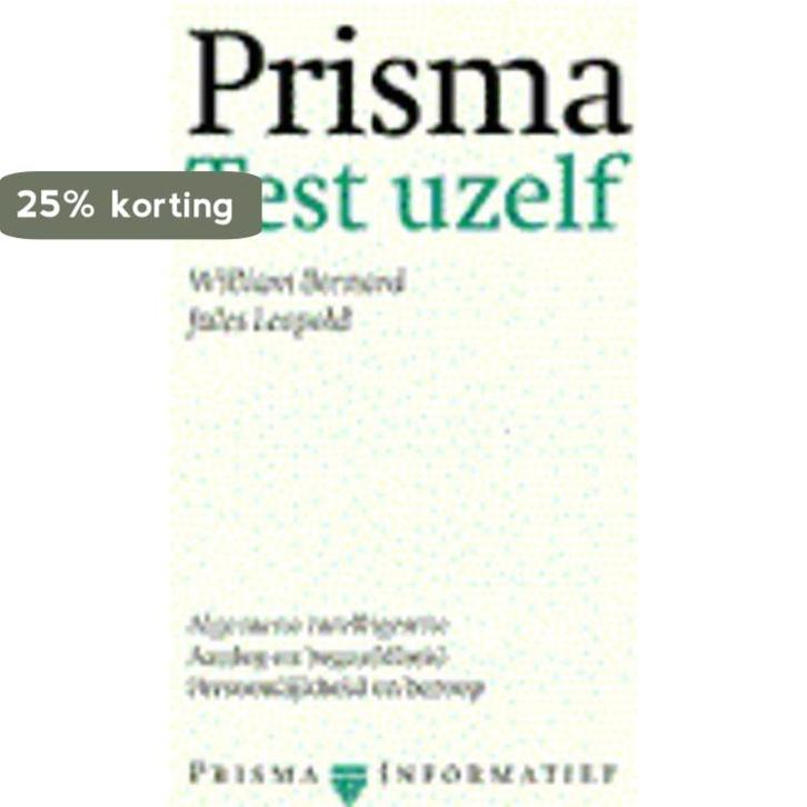 Test u zelf / Prisma pocket woordenboek / 1117 9789027434531, Boeken, Psychologie, Gelezen, Verzenden
