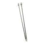 Lifetime Breinaalden - Kunststof - Grijs - 4 mm - 39,5 cm..., Ophalen of Verzenden, Nieuw
