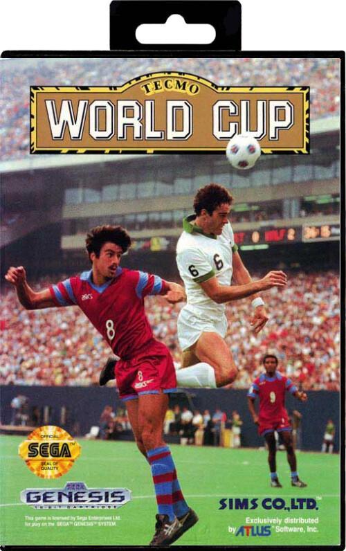 Tecmo World Cup - Genesis (NTSC) [Sega Mega Drive], Spelcomputers en Games, Games | Sega, Ophalen of Verzenden