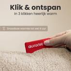 2dekans | Auronic Warmtekussen Sherpa Fleece – Draadloos &, Ophalen of Verzenden, Zo goed als nieuw, Beige