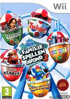 Wii Hasbro Familie Spellen Avond 3, Spelcomputers en Games, Games | Nintendo Wii, Zo goed als nieuw, Verzenden