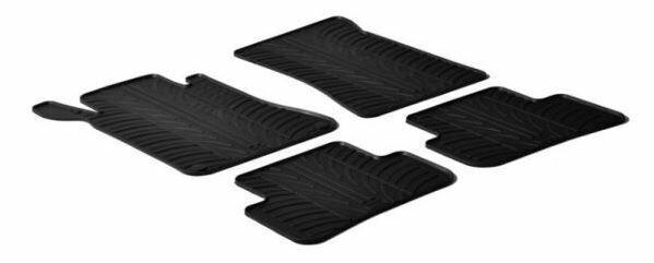 Rubber automatten Mercedes C-klasse (W203 / S203) 2000-2007, Auto-onderdelen, Interieur en Bekleding, Nieuw, Mercedes-Benz, Verzenden