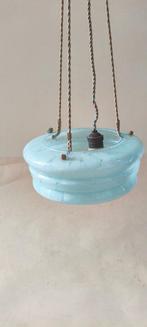 Lamp - Opaline glas - antiek art deco, Antiek en Kunst