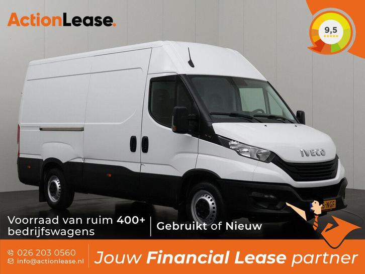 Iveco Daily Bestelbus L2 H2 2023 Diesel Handgeschakeld, Auto's, Bestelauto's, Te koop, Zwart, Handgeschakeld, Financial lease