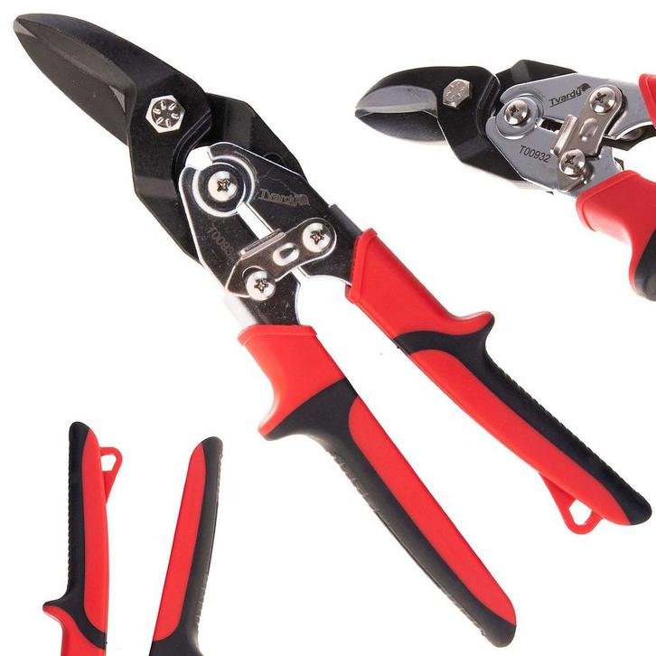 Plaatschaar Rechts 250 Mm - Blikschaar - Metaalschaar - Plat, Auto diversen, Autogereedschap, Nieuw, Ophalen of Verzenden