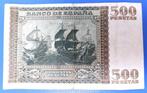 Spanje. - 500 Pesetas - 1940 - Pick 119 (Zonder