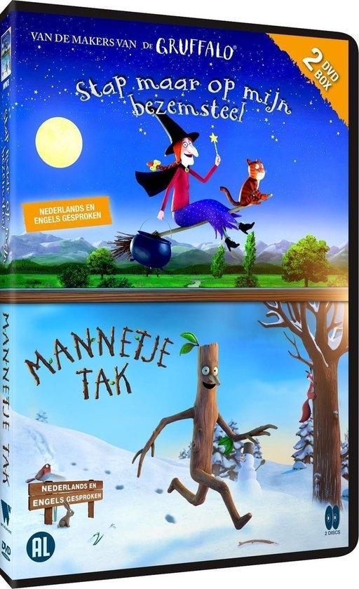 Stap Maar Op Mijn Bezemsteel + Mannetje Tak (2dvd) - DVD, Cd's en Dvd's, Dvd's | Tekenfilms en Animatie, Verzenden