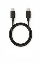 USB-C naar USB-C Kabel - Fast Charge - 1m - Zwart, Telecommunicatie, Mobiele telefoons | Toebehoren en Onderdelen, Verzenden, Nieuw