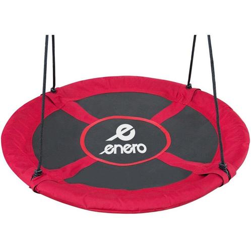 Nestschommel rood 110 cm met touwen - tot 150 kg, Kinderen en Baby's, Speelgoed | Buiten | Speeltoestellen, Nieuw, Ophalen of Verzenden