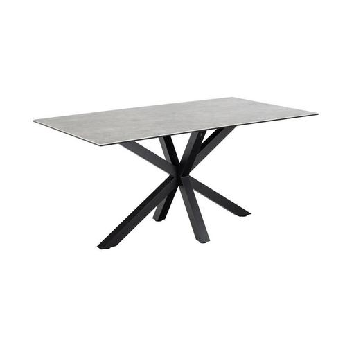 *WOONWINKEL* Eettafel Grijs Keramiek 160x90 Cm, Huis en Inrichting, Tafels | Eettafels, Nieuw, Verzenden