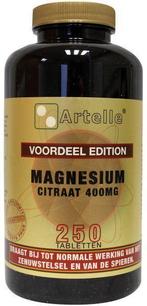 Artelle Magnesium citraat elementair 250 Tabletten, Verzenden, Nieuw
