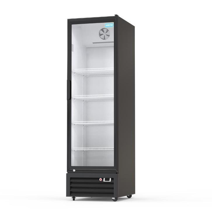 display koelkast - drank koeling - horeca - zwart - 360 L, Zakelijke goederen, Horeca | Keukenapparatuur, Nieuw in verpakking